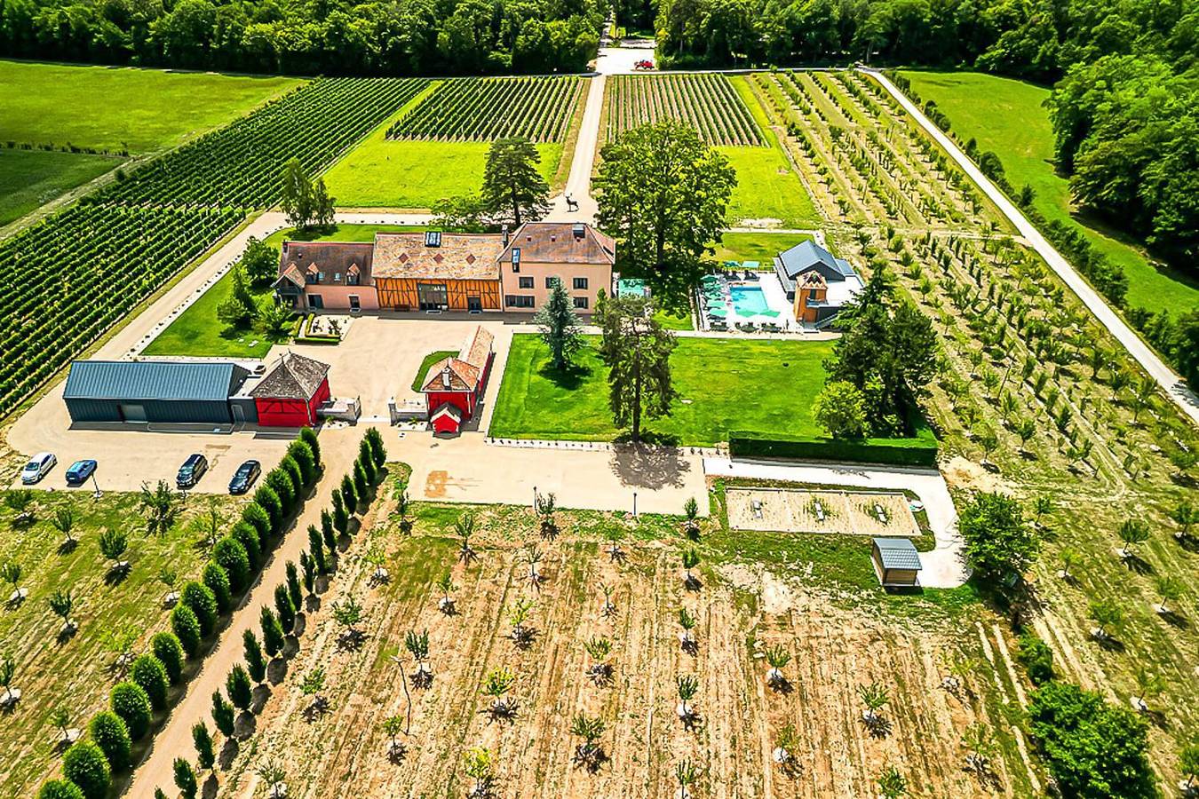 Villa pour 38 Personnes dans Gergy, Région de Chalon-sur-Saône