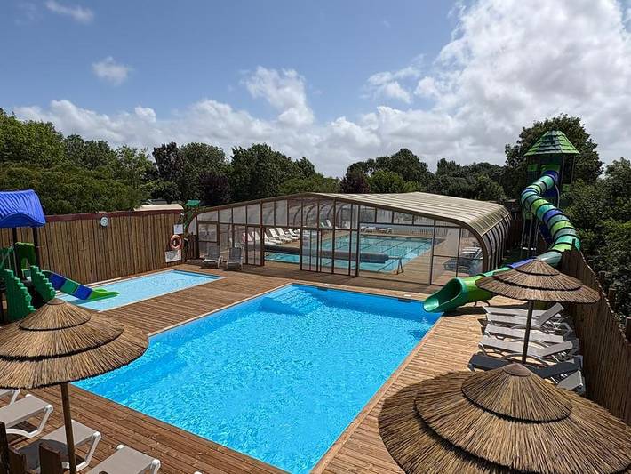Camping für 2 Personen, mit Kinderpool - 1