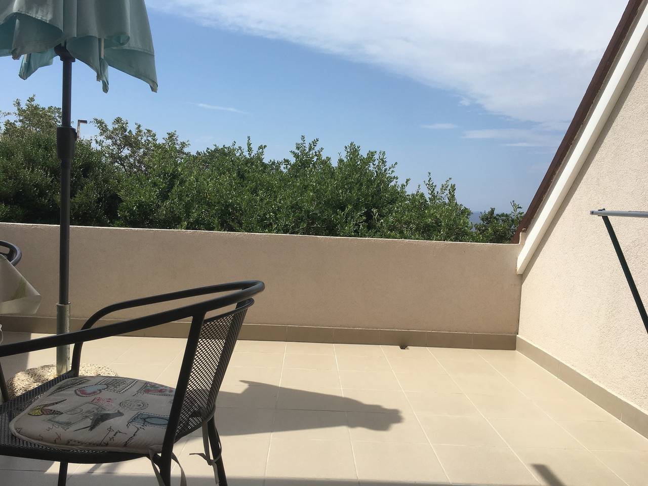 Entire apartment, One bedroom apartment with terrace and sea view Potočnica, Pag A-4096-c in Novalja, Pag Island