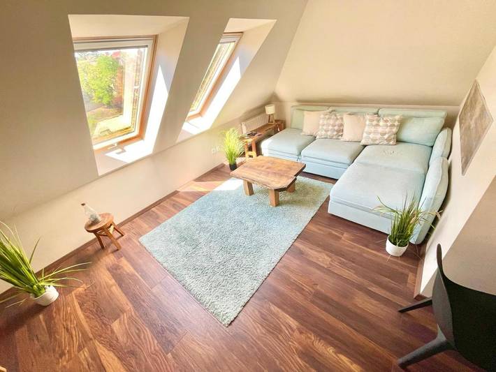 Appartement de vacances pour 4 personnes, avec Jardin et Vue