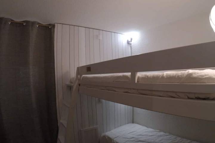 Appartement entier, Arc 1800 - Studio avec balcon vue Montblanc, au pied des pistes pour 5 pers. in Arc 1800, Bourg-Saint-Maurice