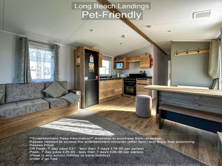 Ferienanlage für 8 Personen, mit Terrasse und Garten, mit Haustier in England