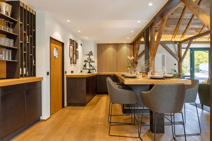 Ferienhaus 'Ferienhaus Buwesch 13' mit privater Terrasse, Gemeinschaftsgarten und Wi-Fi in Rhön-Hessen