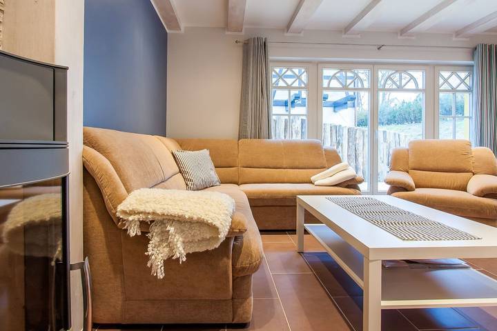 Ferienhaus mit Meerblick für 6 Personen, mit Terrasse und Sauna sowie Seeblick auf Fischland - Darß - Zingst - 4