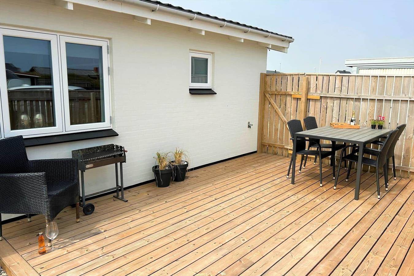 Feriehus for 4 personer med have in Thorsminde, Nissum Fjord