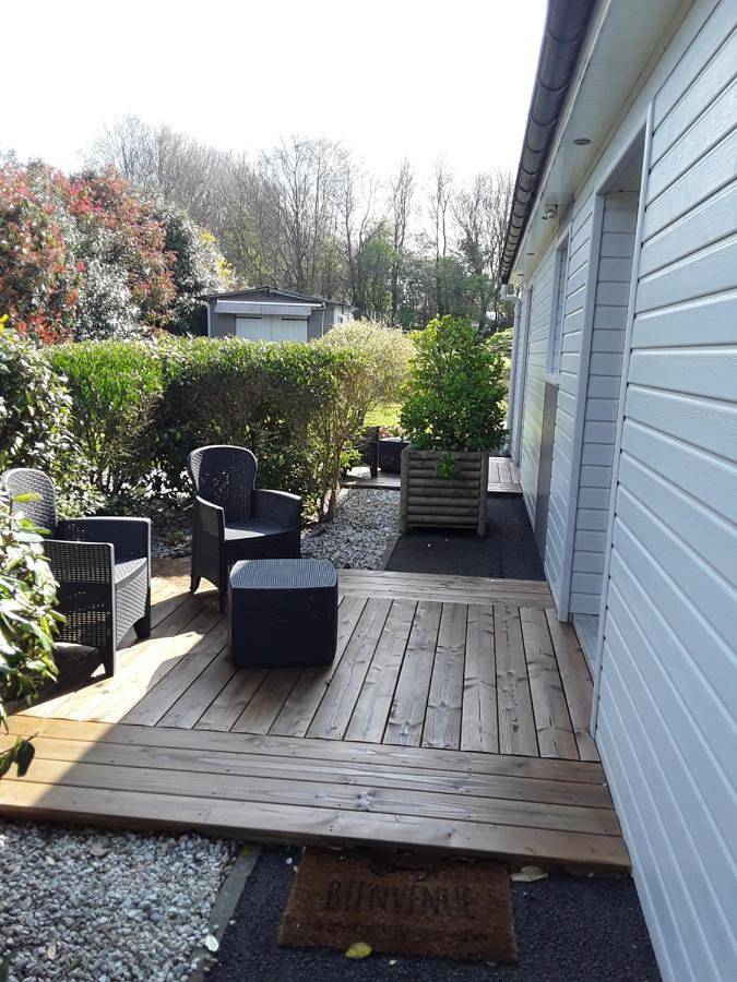 Location de vacances pour 2 personnes, avec Terrasse ainsi que Jardin et Vue à Thiergeville