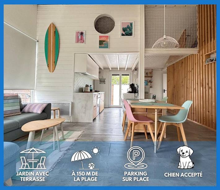 Casa de vacaciones para 6 personas, con vistas y jardín, Se admiten mascotas - 1