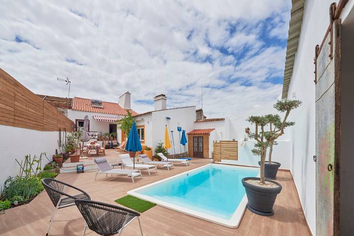 Casa de férias para 6 pessoas, com Jardim em Distrito de Beja