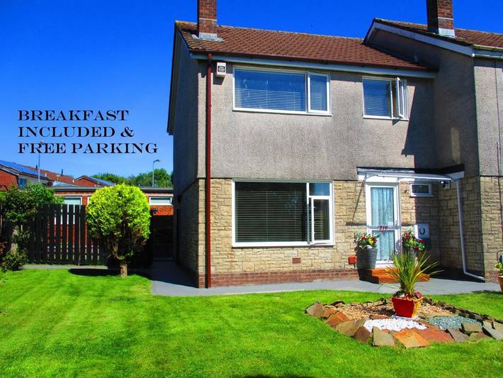BnB für 2 Personen, mit Ausblick und Garten in Cardiff