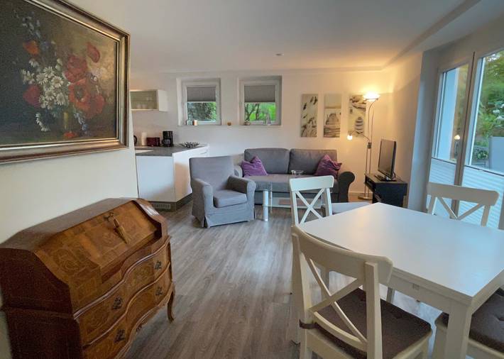 Cottage pour 2 personnes, avec balcon/terrasse et terrasse à Constance
