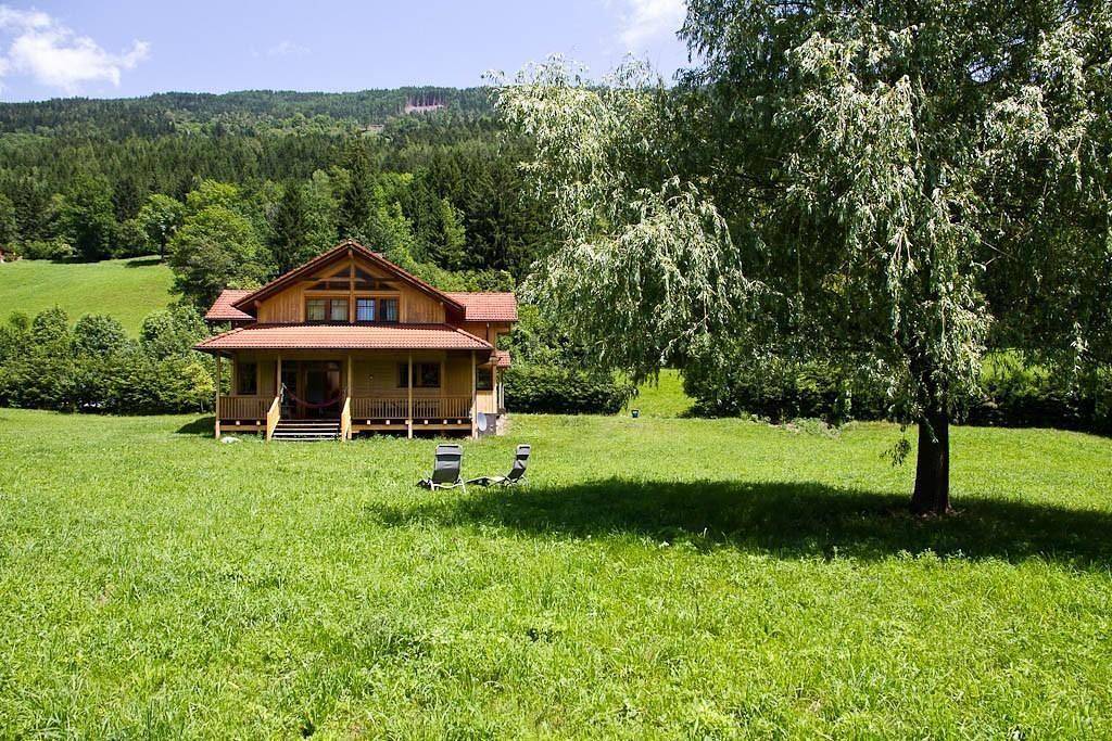 Komfortables Vollholzhaus in Fischertratten in Malta (Österreich), Lieser-Maltatal