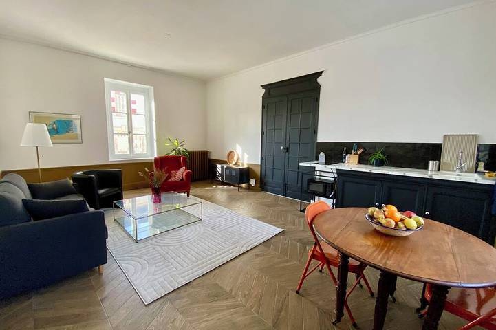 Appartement de vacances pour 4 personnes, avec Jardin