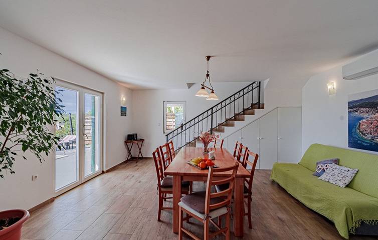 Villa pour 8 personnes, avec terrasse et jardin à Vela Luka - 3