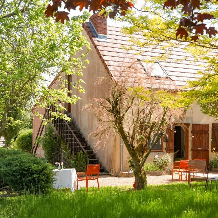 Gîte pour 5 personnes, avec jardin