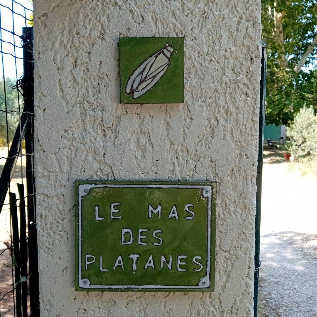 Le Mas des Platanes in Le Thor, Vaucluse