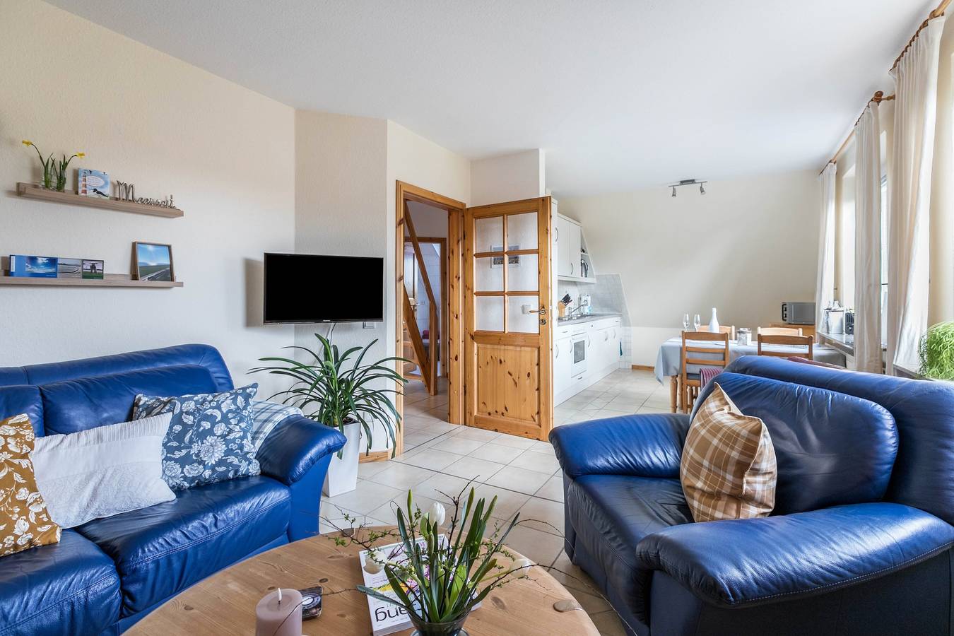 Ganze Wohnung, Allergikergerechte Ferienwohnung Bi uns to hus - Morgensünn mit Terrasse, Garten und Wlan in Nordstrand (Gemeinde), Nordstrand