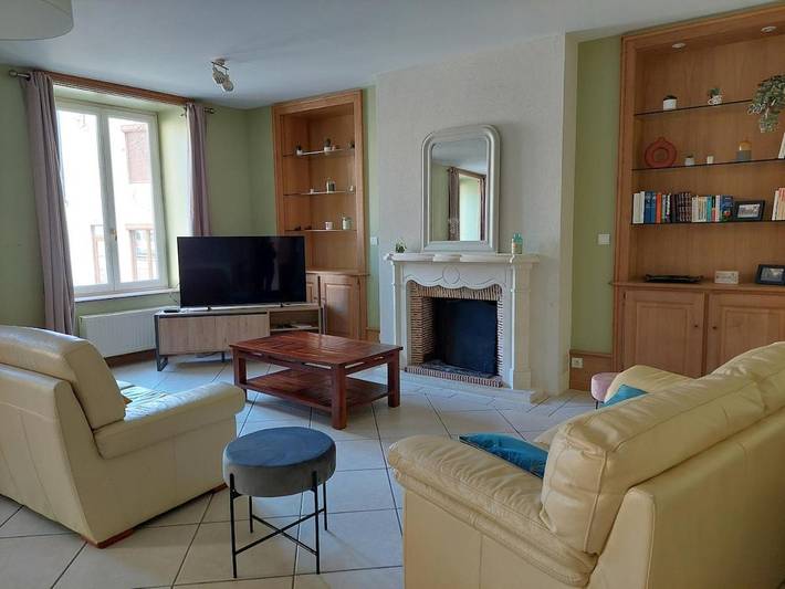 Location de vacances pour 10 personnes, avec jardin et vue à Rouessé-Vassé