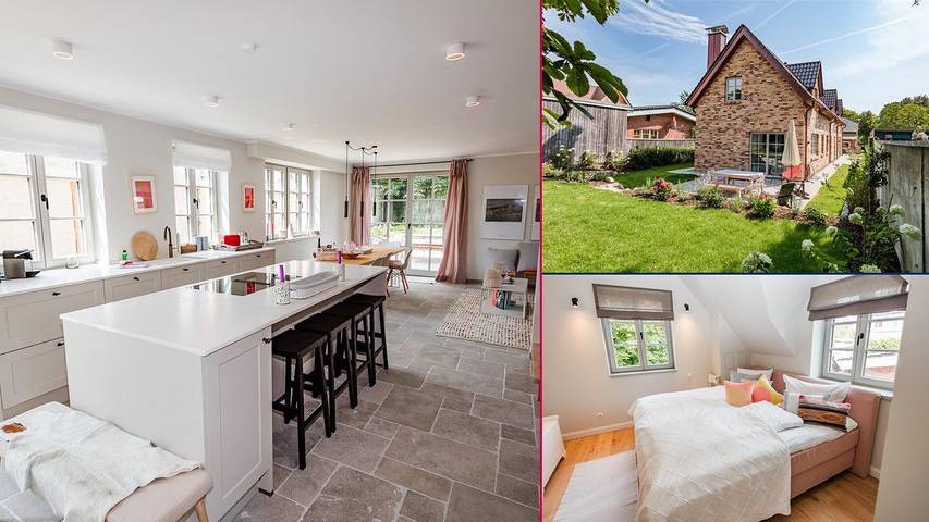 Ferienhaus für 6 Personen, mit Garten auf Föhr