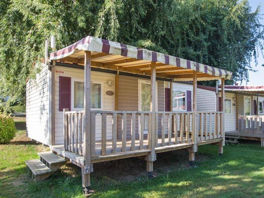 Camping Europ Camping  - Mobilheim 6 personen - 3 Schlafzimmer - Tv in Ascarat, Bayonne und Umgebung