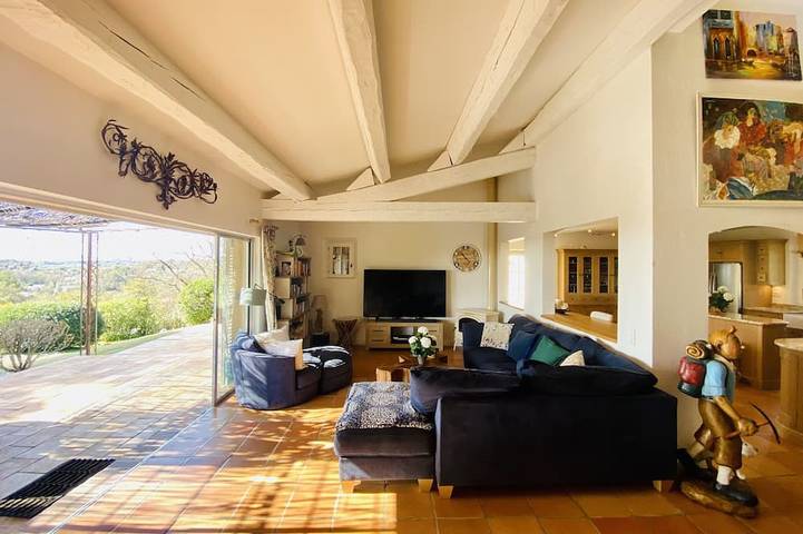 Villa pour 10 personnes, avec jardin, animaux acceptés à Opio - 3