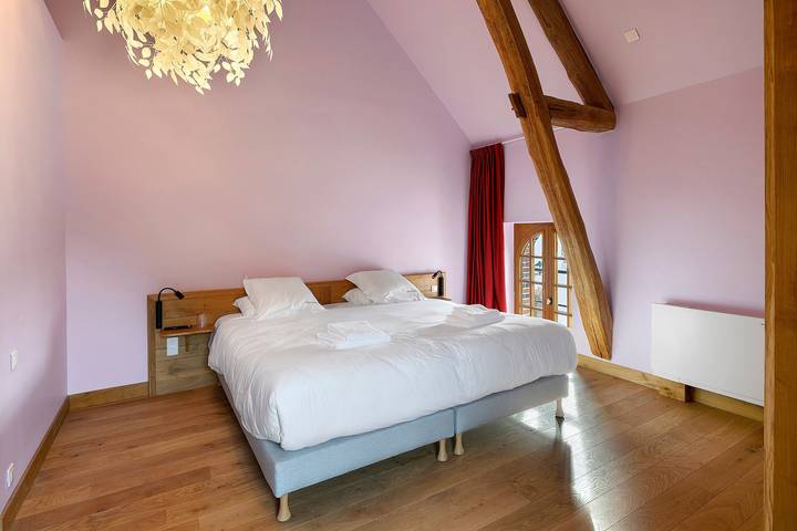 Gästezimmer La Chasserie 4 – Grange Arthuis mit WLAN und Klimaanlage in Lavau, Loire-Tal
