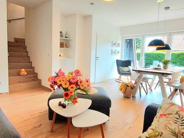 Ferienwohnung für 5 Personen, mit Terrasse und Garten in Harlesiel