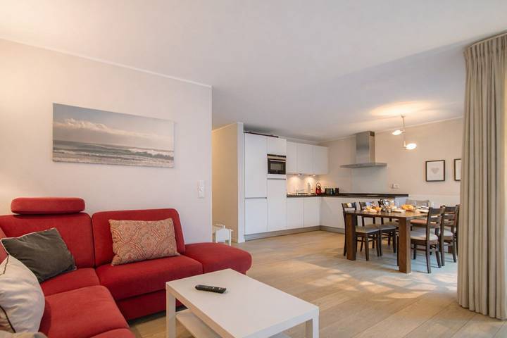 Appartement entier, Appartement de vacances pour 6 personnes avec terrasse in Norderney