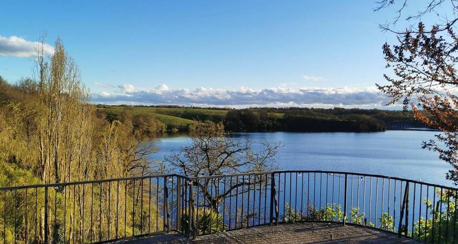 Maison de vacances pour 8 personnes, avec Terrasse et Jardin ainsi que Vue et Vue sur le lac