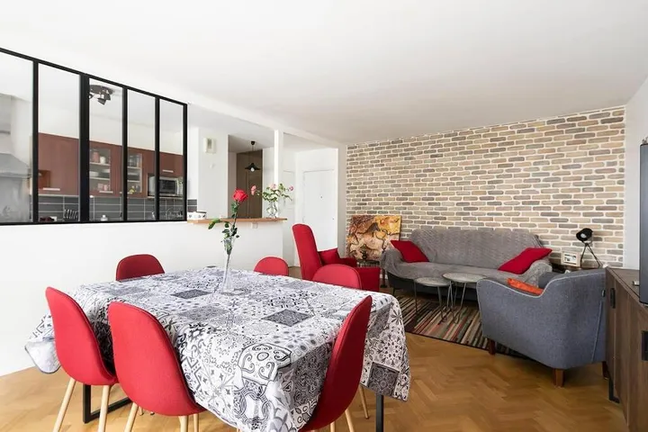 Apartamento de vacaciones para 7 personas, con balcón - 1