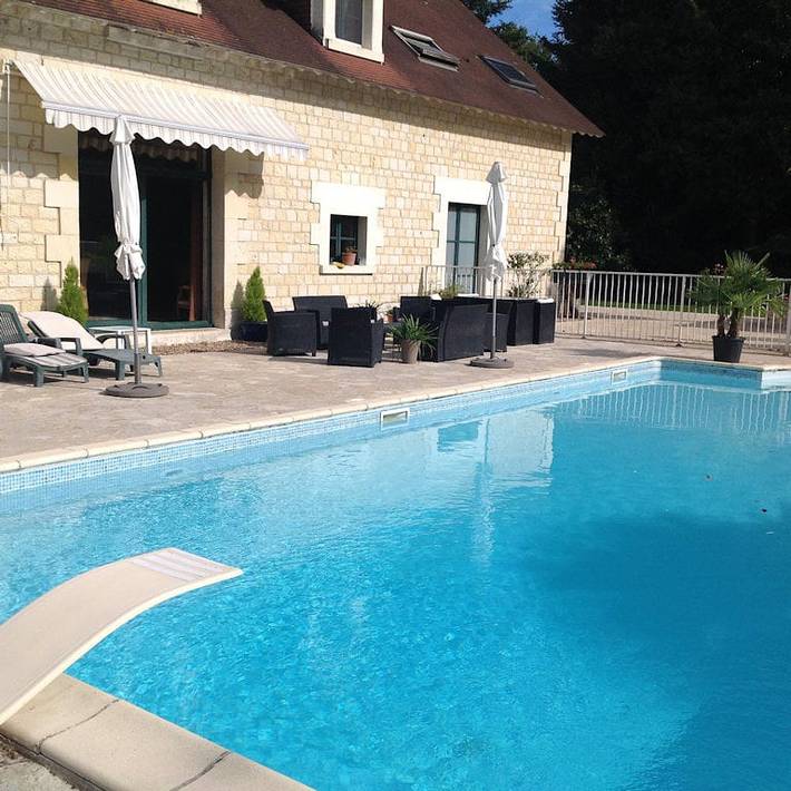 Chambre d’hôte pour 2 personnes, avec jardin ainsi que piscine et jacuzzi dans Centre-Val de Loire - 2