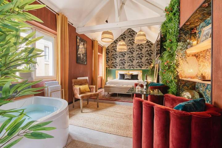 Appartement de vacances pour 2 personnes, avec jacuzzi