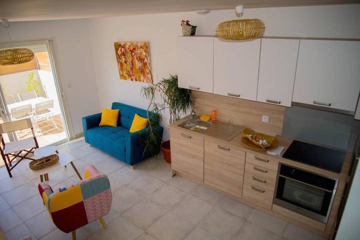 Location de vacances pour 4 personnes, avec terrasse, animaux acceptés dans Plage du Goulet - 2