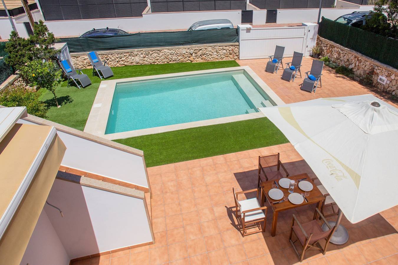 Vakantie Appartement "Villa Payu" met Zwembad, Wi-Fi, A/C, Balkon, Terras & Tuin, foto 6