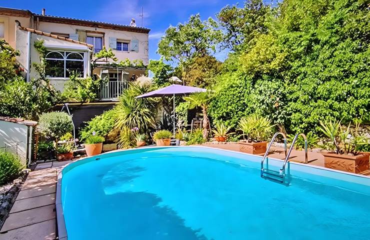 Location de vacances pour 2 personnes, avec jardin à Gigean