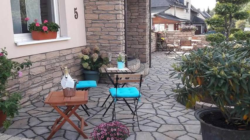 Ferienwohnung für 5 Personen, mit Terrasse, mit Haustier