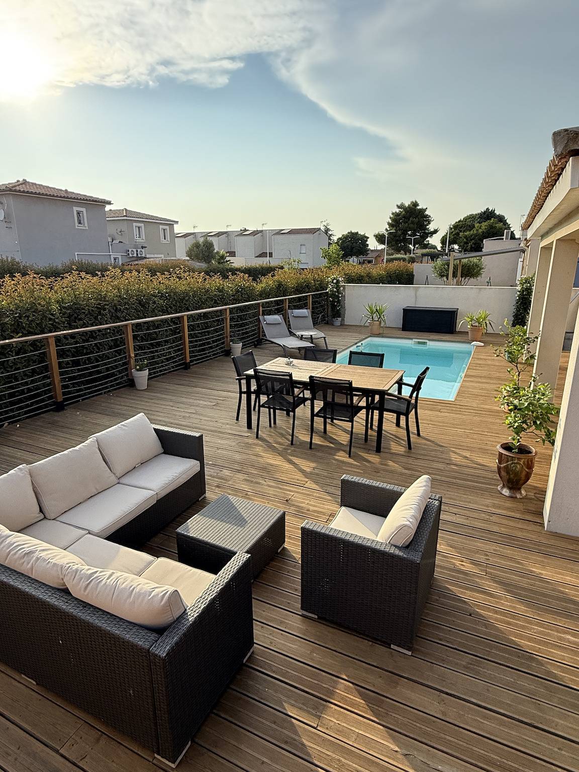 Villa Gina in Garons, Nimes region