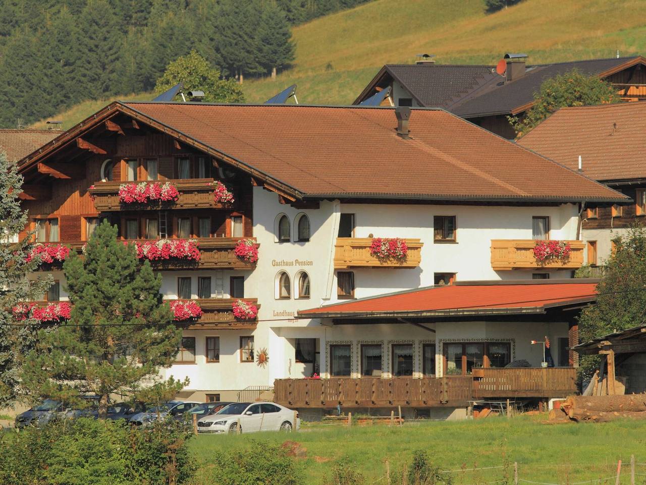 Landhaus Gugger - Einzelzimmer 1 in Tannheim (Tirol), Allgäuer Alpen (Österreich)