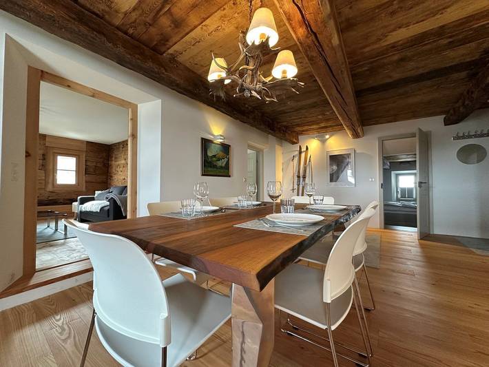 Ferienwohnung für 6 Personen, mit Sauna und Balkon in Zuoz - 3