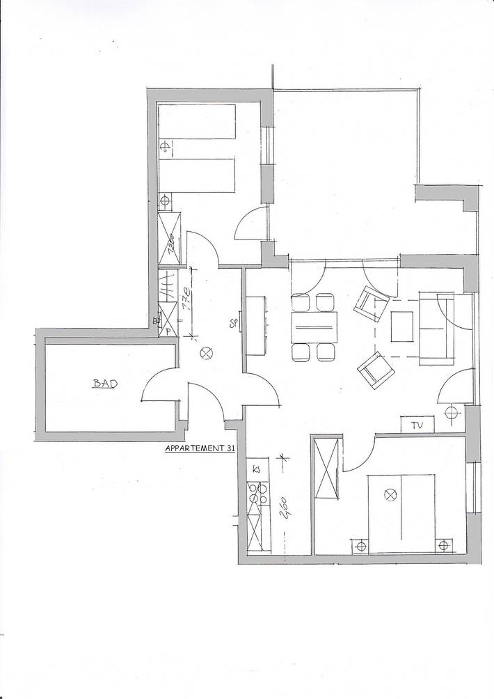 Ganze Ferienwohnung, Apartment 31 "Ankerplatz 31" Blickrichtung Binnenhafen West/Innenstadt/Seitlicher Meerblick in Eckernförde, Rendsburg-Eckernförde