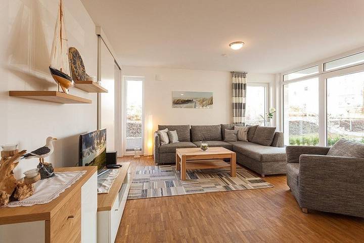 Ferienwohnung für 4 Personen, mit Terrasse in Binz - 2