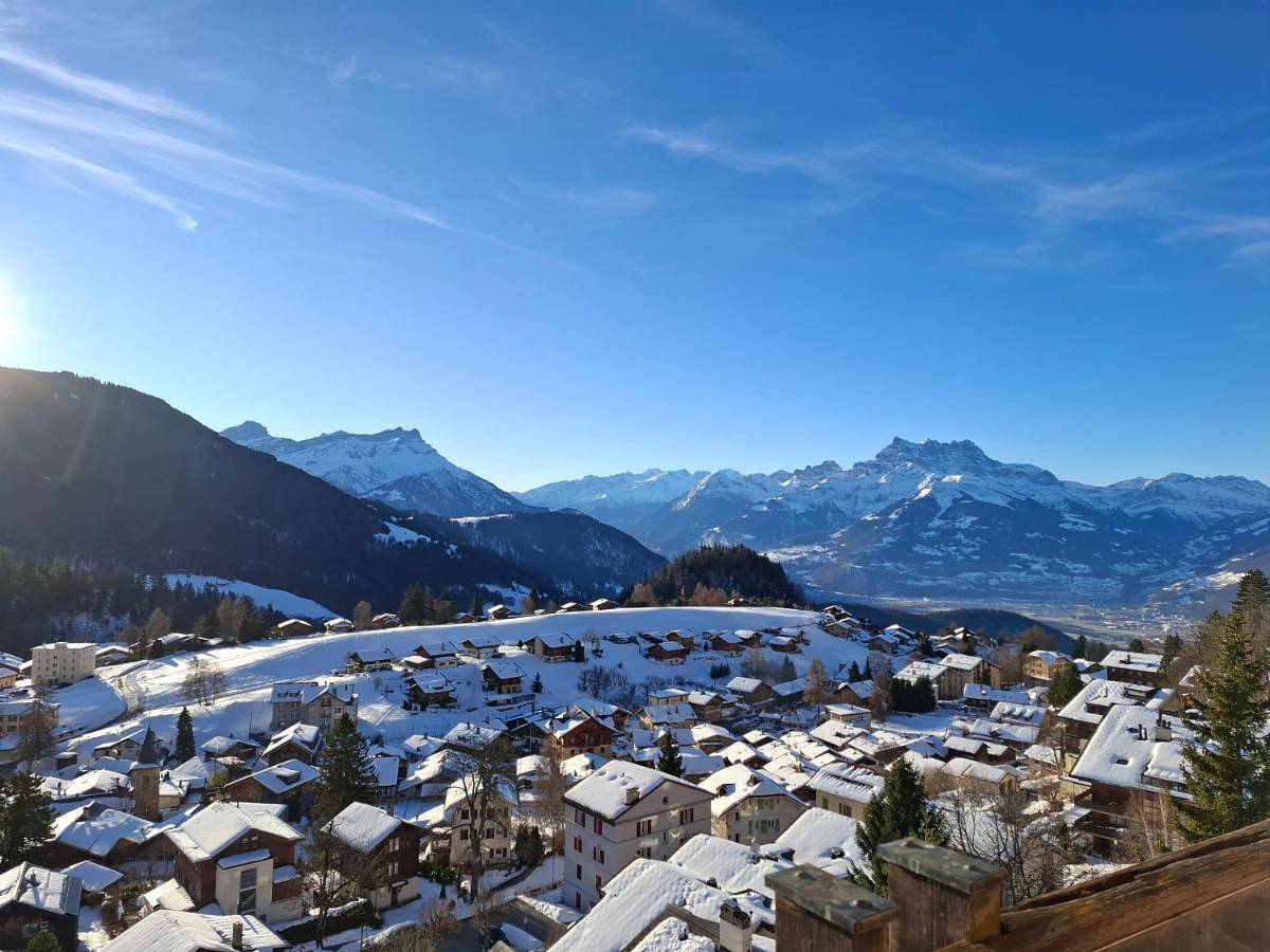 Ganze Wohnung, Le Nid d'aigle apt 405 Leysin centre avec forfait piscine sauna jacuzzi en option in Leysin, Alpes Vaudoises
