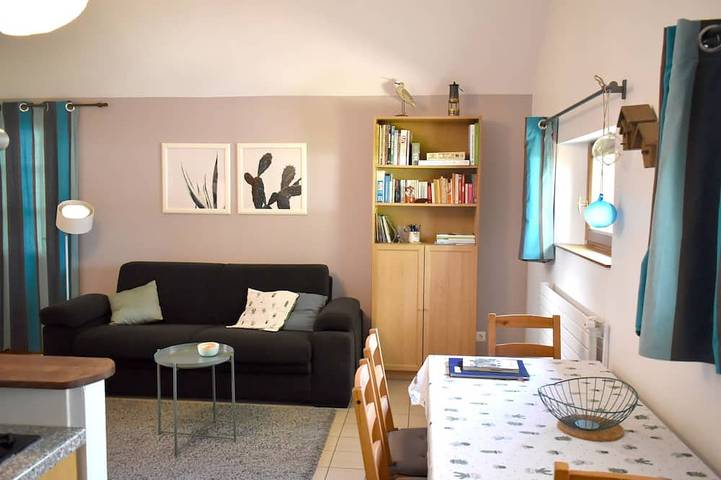 Gîte pour 5 personnes, avec Jardin