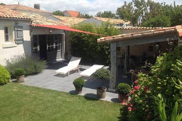 Gîte pour 6 personnes, avec terrasse et jardin à Talmont-sur-Gironde