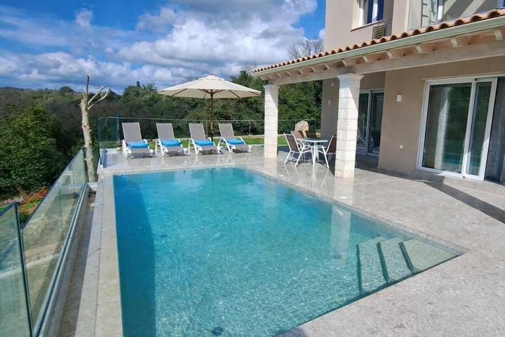 Location de vacances pour 6 personnes, avec jardin ainsi que vue et piscine dans Vasilika - 2