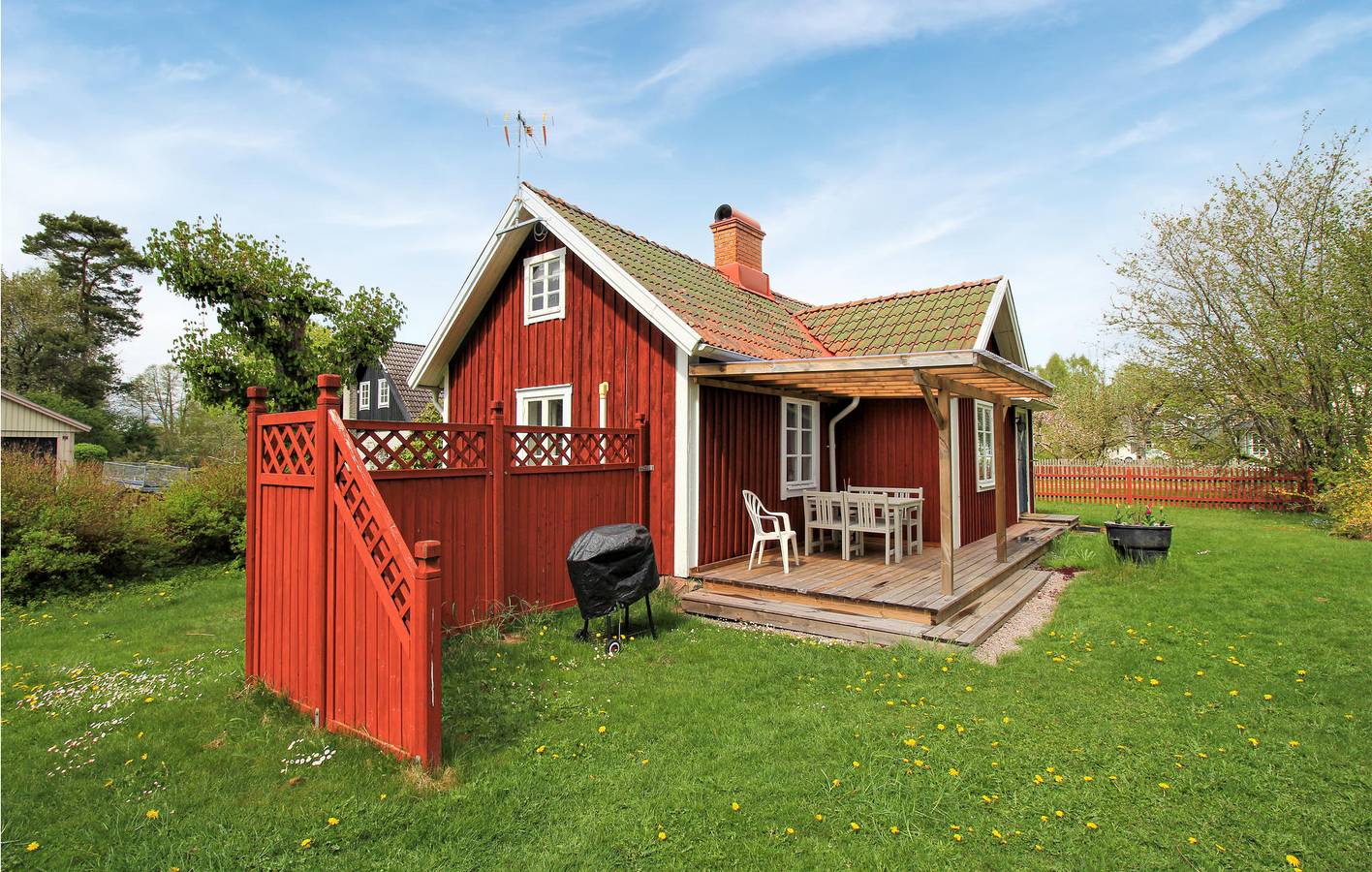 Ferienhaus für 4 Personen mit Terrasse in Bolmen
