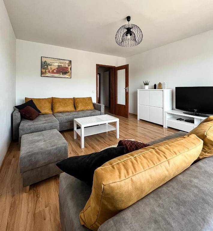 Apartament wakacyjny dla 6 osób, z Balkon i Taras oraz Widok w Wadowice