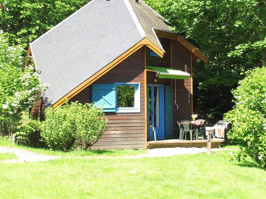 Camping Val Saint Jean - Chalet 4 persons - Chalet **** 35 m² Mezzanine in Massif Central