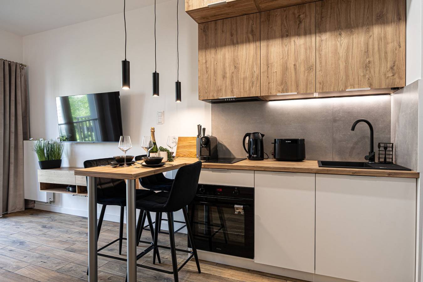 Cały apartament, Apartament wakacyjny dla 3 osób z balkon in Bydgoszcz, Województwo kujawsko-pomorskie