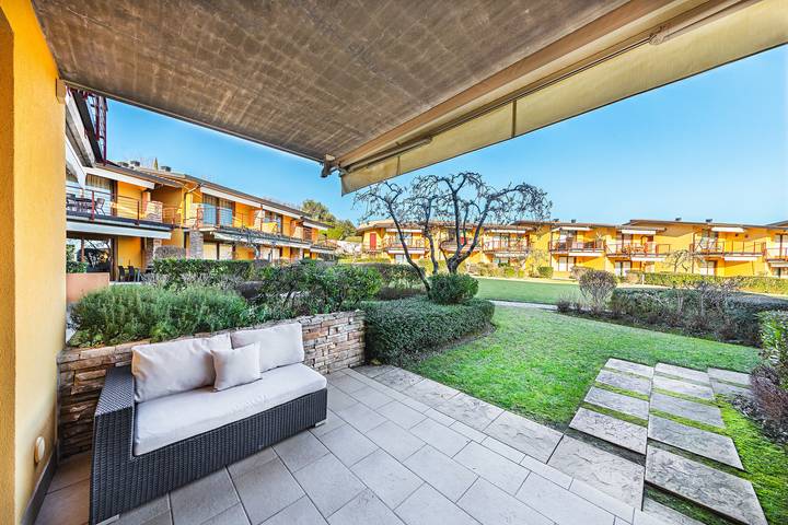 Ferienwohnung für 4 Personen, mit Seeblick und Terrasse sowie Garten in Moniga del Garda - 3