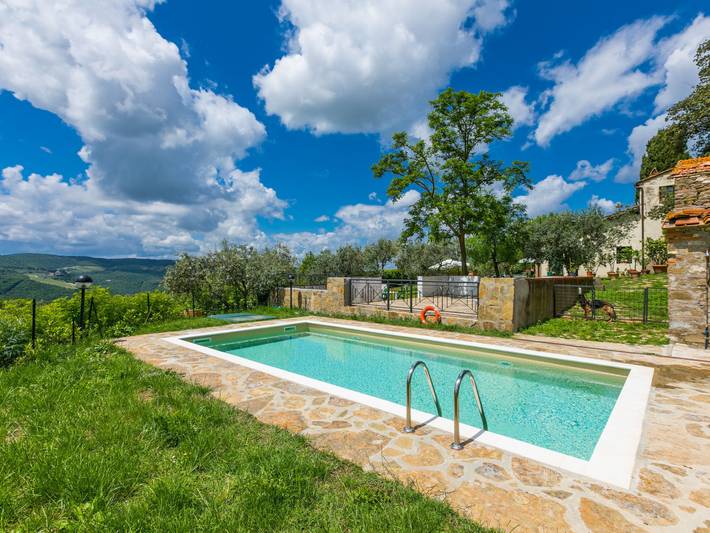 Ferienwohnung für 2 Personen, mit Terrasse und Ausblick